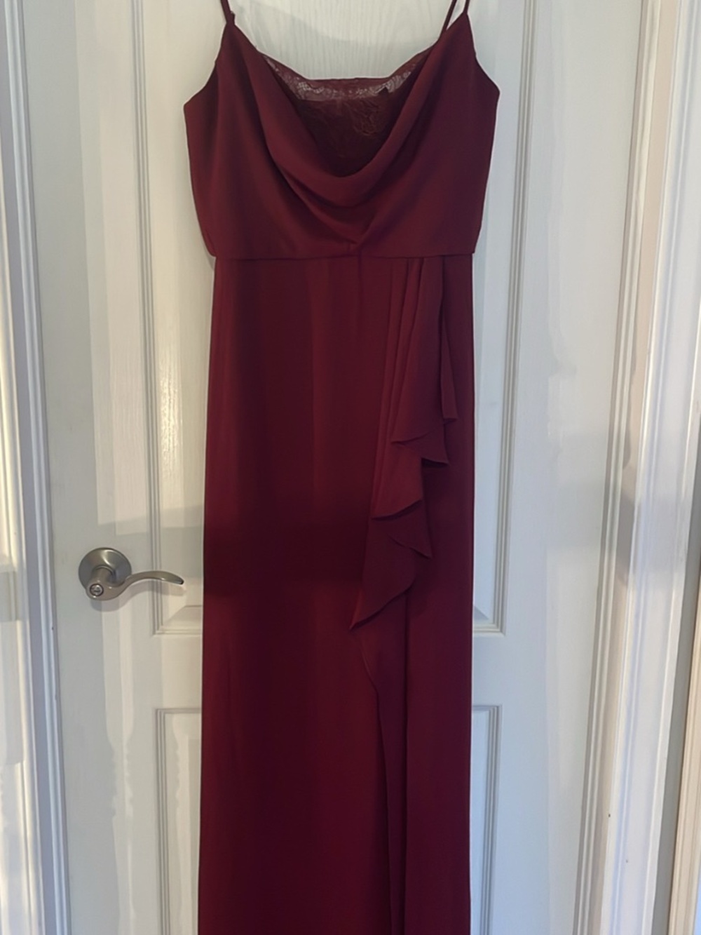 BCBG MAXAZRIA Burgundy Gown Size 2